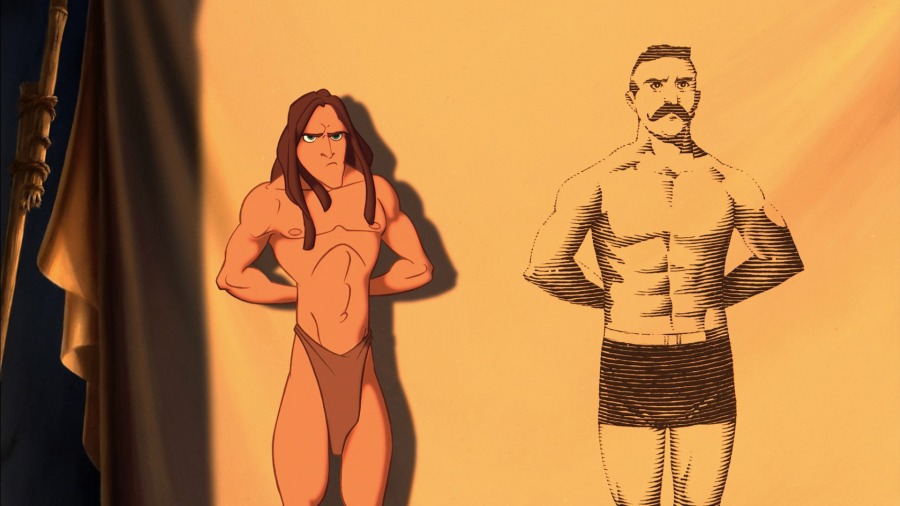 Screen capture from Tarzan