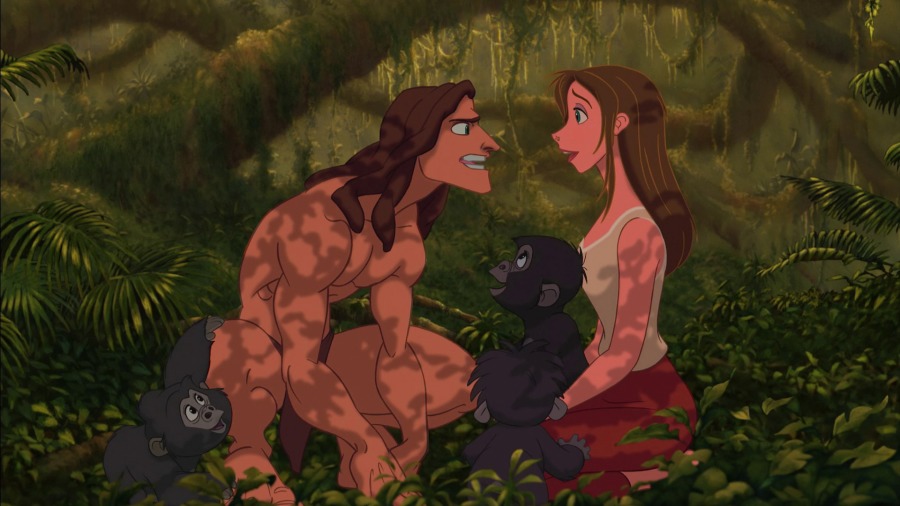 Screen capture from Tarzan