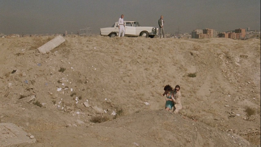 Screen capture from The Hit