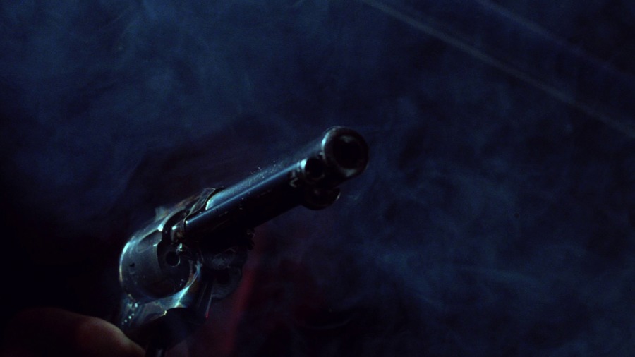 Screen capture from The Thin Blue Line