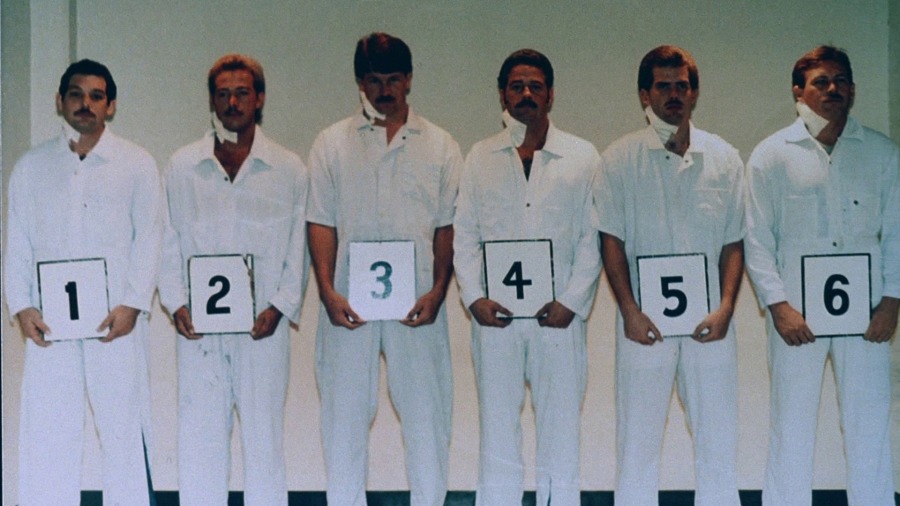 Screen capture from The Thin Blue Line