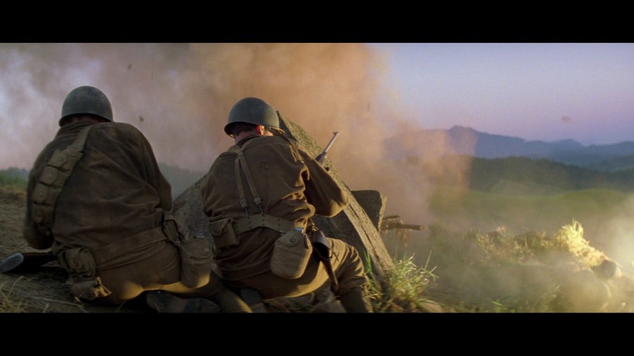 Screen capture from The Thin Red Line