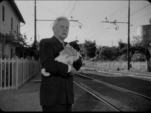 Screen capture from Umberto D.