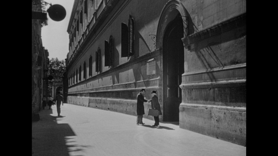 Screen capture from Umberto D.