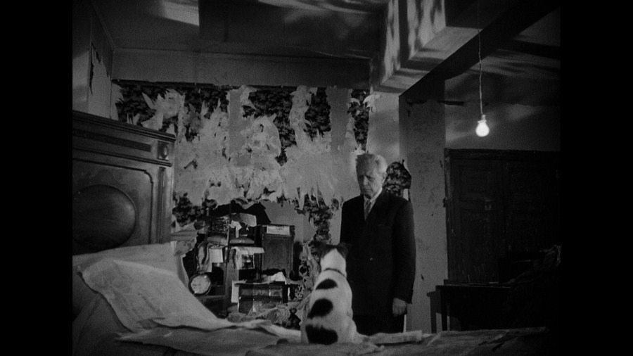 Screen capture from Umberto D.