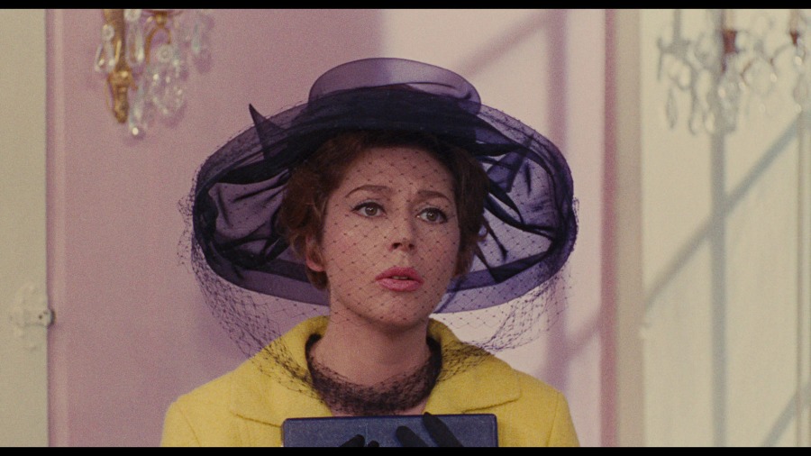 Screen capture from The Umbrellas of Cherbourg