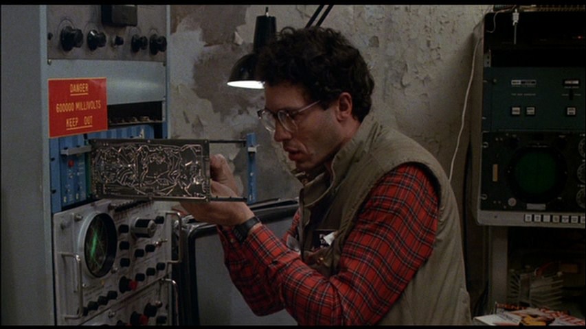 Screen capture from Videodrome