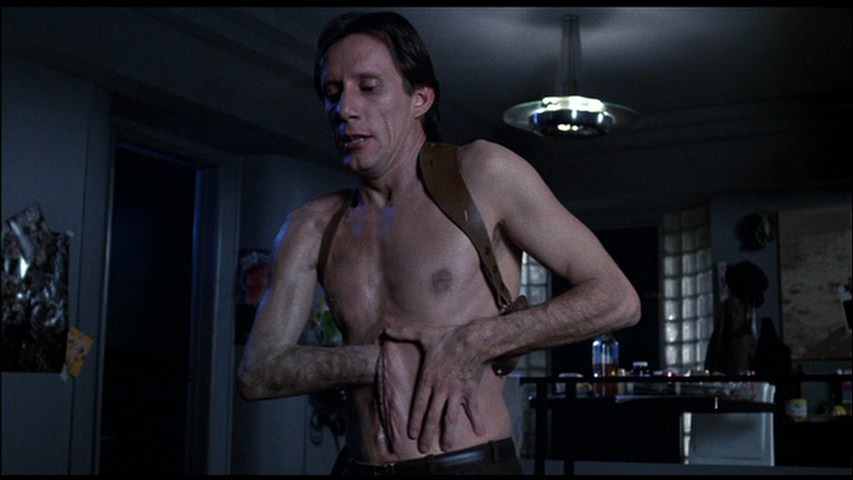 Screen capture from Videodrome