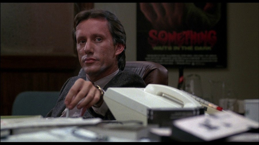 Screen capture from Videodrome