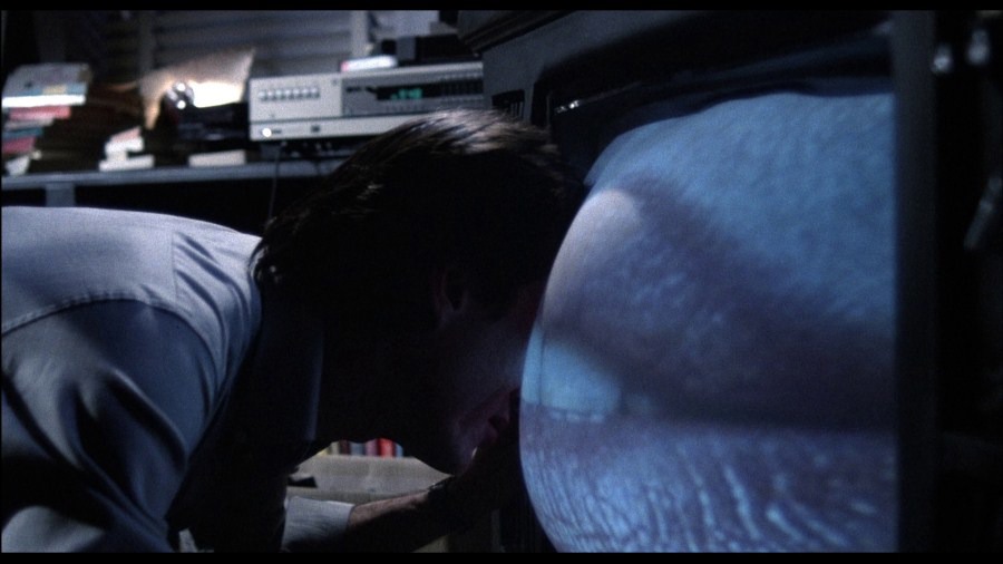 Screen capture from Videodrome