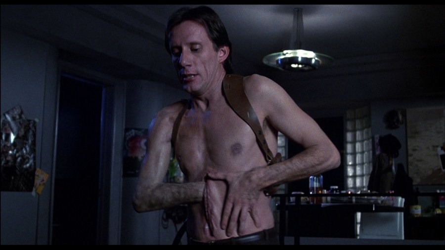 Screen capture from Videodrome