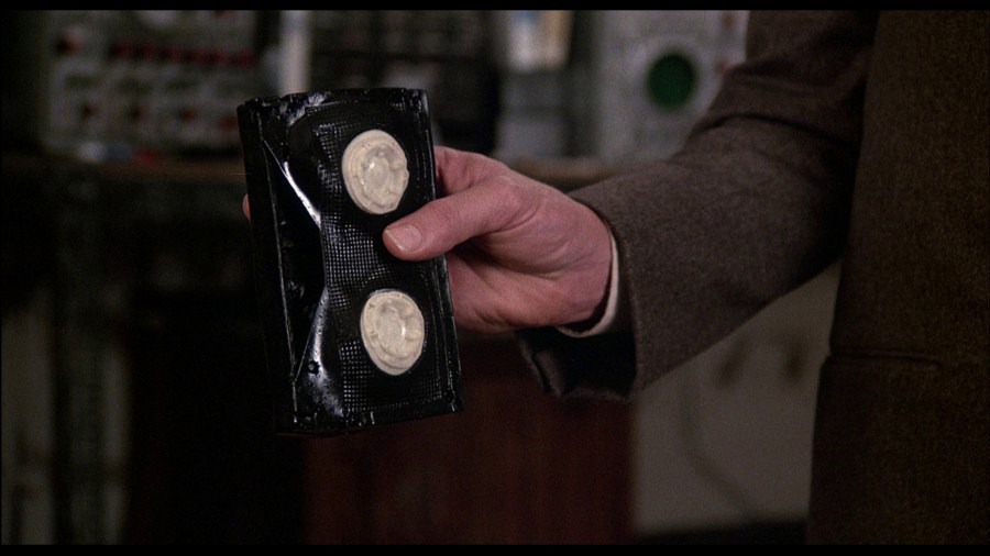 Screen capture from Videodrome