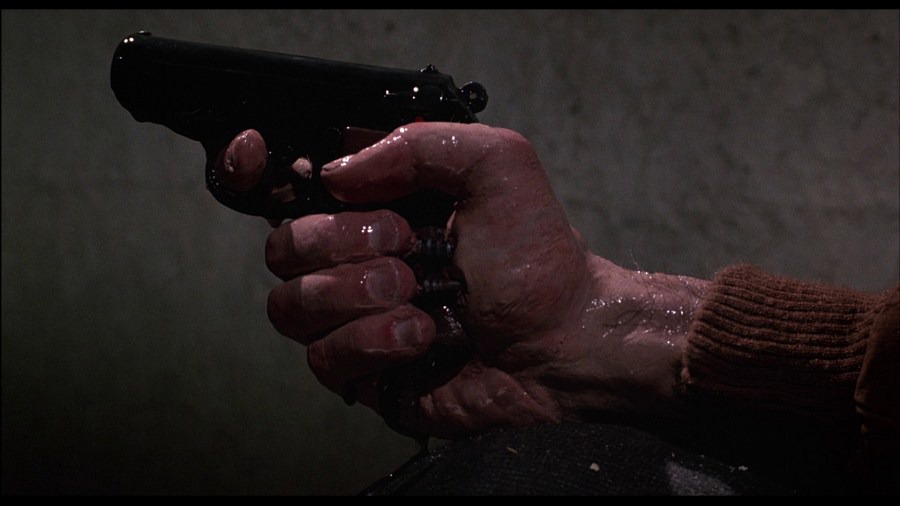 Screen capture from Videodrome