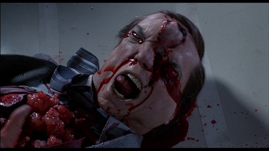 Screen capture from Videodrome