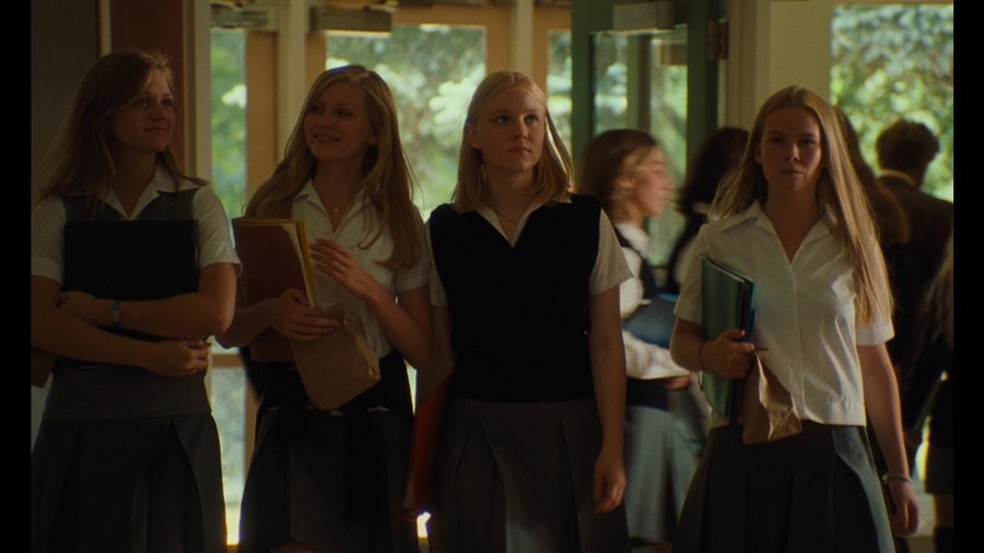 Screen capture from The Virgin Suicides
