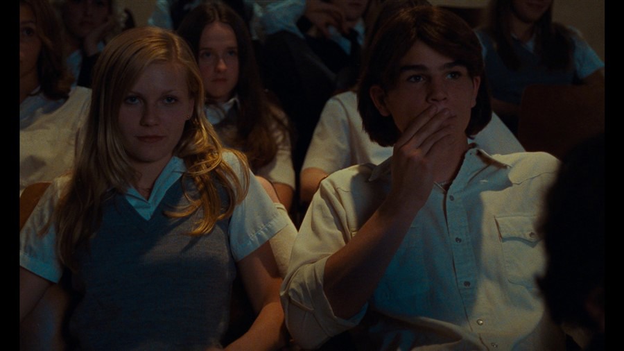 Screen capture from The Virgin Suicides