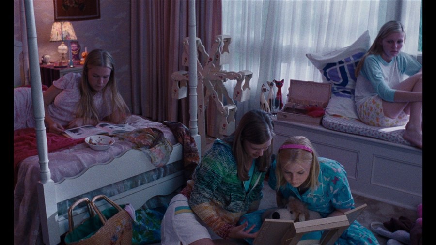 Screen capture from The Virgin Suicides