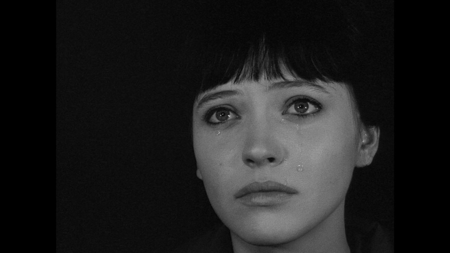 Screen capture from Vivre sa vie