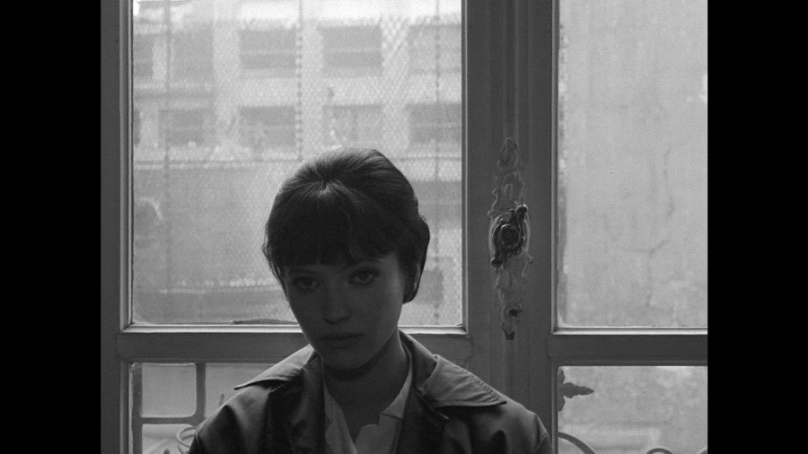 Screen capture from Vivre sa vie