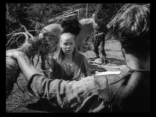 Screen capture from The Virgin Spring