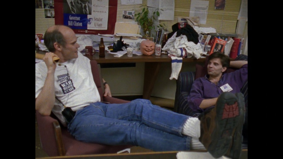 Screen capture from The War Room