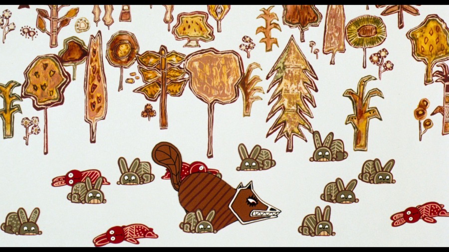Screen capture from Watership Down