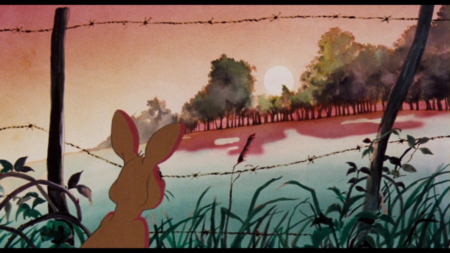 Screen capture from Watership Down