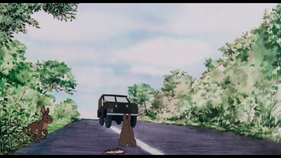 Screen capture from Watership Down