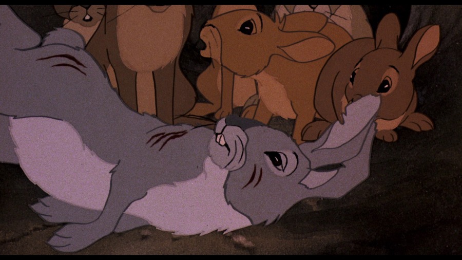 Screen capture from Watership Down