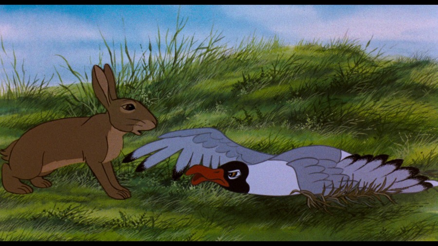 Screen capture from Watership Down