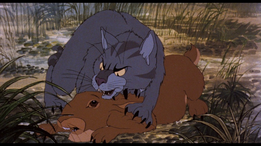 Screen capture from Watership Down