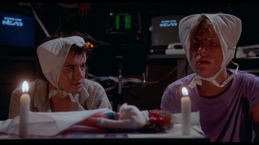 Screen capture from Weird Science