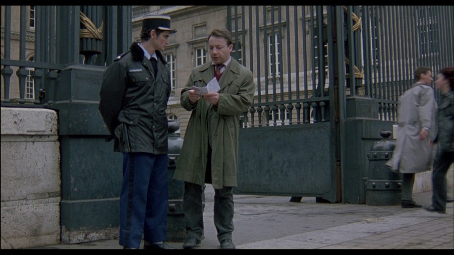 Screen capture from Three Colors: White
