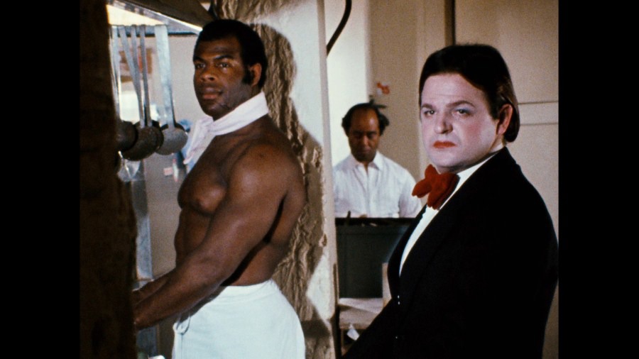 Screen capture from World on a Wire
