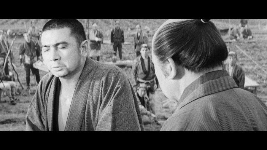 Screen capture from Zatoichi: The Blind Swordsman