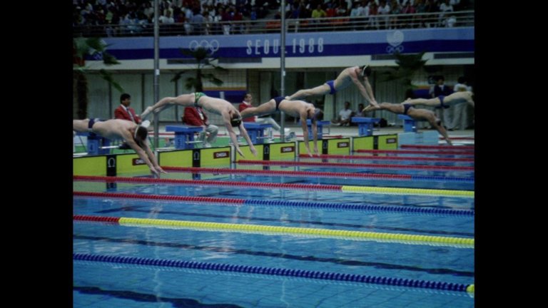Screen capture from 100 Years of Olympic Films