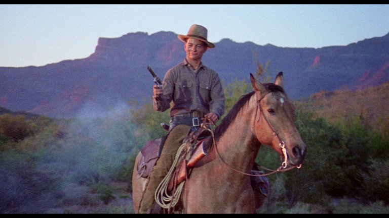 Screen capture from A Time for Dying