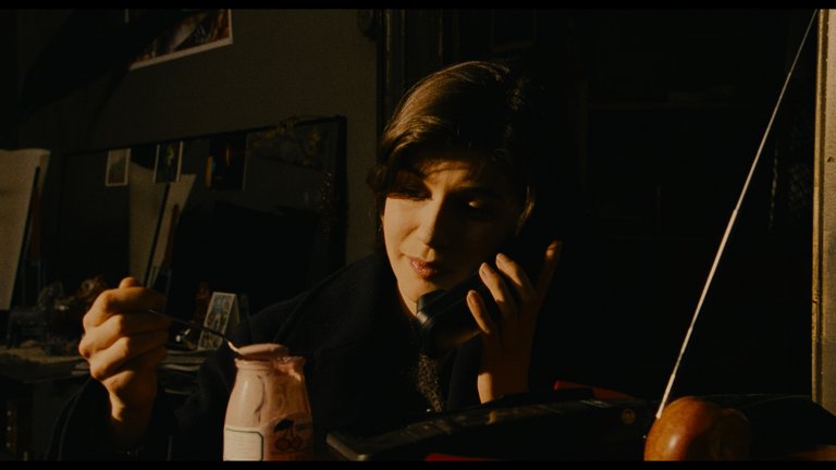 Screen capture from Three Colors: Red