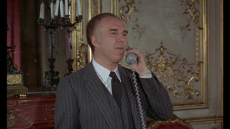 Screen capture from The Discreet Charm of the Bourgeoisie