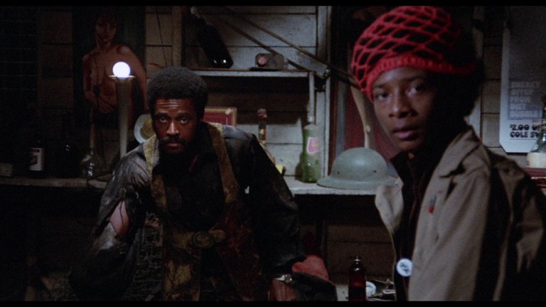Screen capture from Sweet Sweetback’s Baadasssss Song
