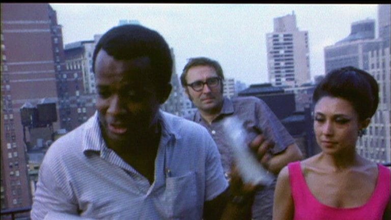 Screen capture from Symbiopsychotaxiplasm: Two Takes by William Greaves