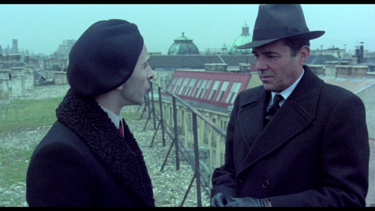Screen capture from The Night Porter