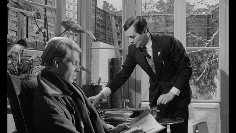 Screen capture from The Servant