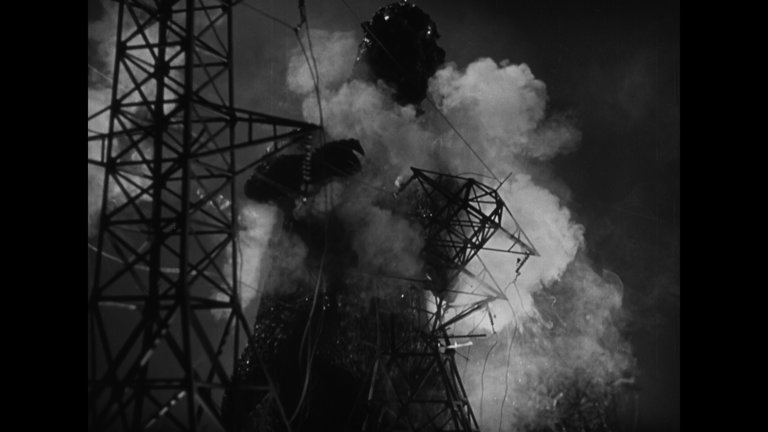 Screen capture from Godzilla