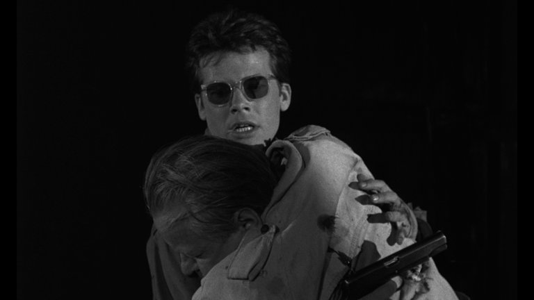 Screen capture from Ashes and Diamonds