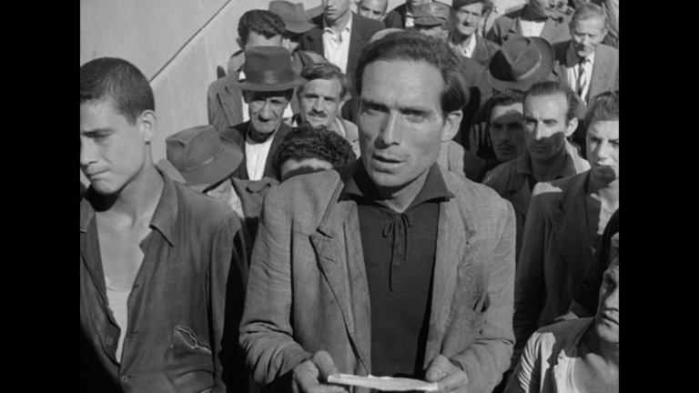 Screen capture from Bicycle Thieves