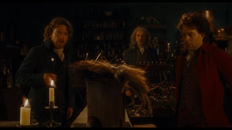 Screen capture from Mary Shelley's Frankenstein