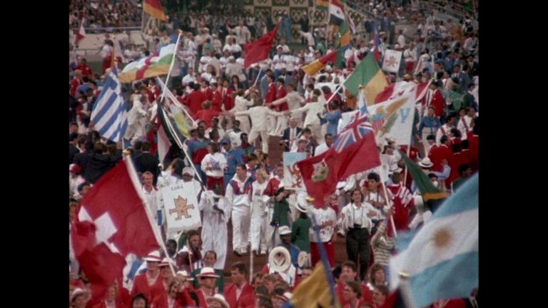 Screen capture from 100 Years of Olympic Films