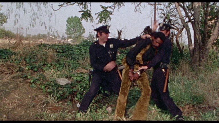 Screen capture from Sweet Sweetback’s Baadasssss Song
