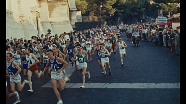 Screen capture from 100 Years of Olympic Films